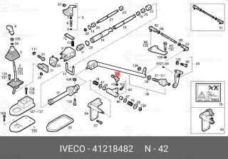 Запчасть IVECO 41218482