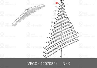 Запчасть IVECO 42070844