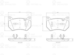 Запчасть BREMBO P85181