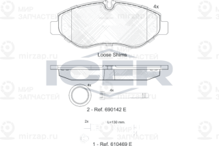 Запчасть ICER 141832203