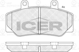 Запчасть ICER 180837
