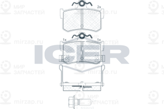Запчасть ICER 180995701