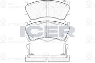 Запчасть ICER 181094