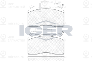 Запчасть ICER 181424