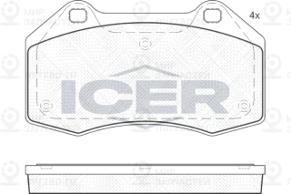 Запчасть ICER 181679