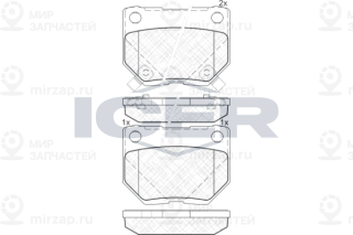 Запчасть ICER 181749200