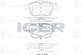 Запчасть ICER 181886203