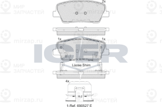 Запчасть ICER 181954233