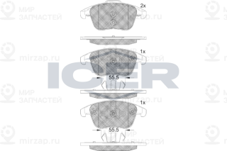 Запчасть ICER 182231203
