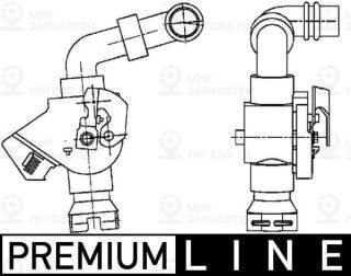 Запчасть MAHLE CV2000P