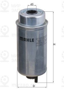 Фильтр топливный MAHLE KC227
