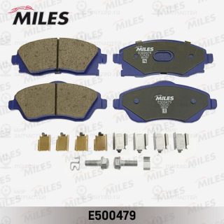 Комплект тормозных колодок (дисковый тормоз) MILES E500479