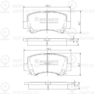 Запчасть NIPPARTS J3608018
