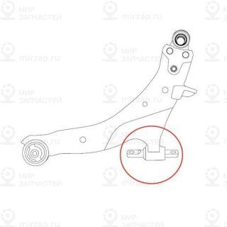Подвеска / рычаг независимой подвески CTR GV1024
