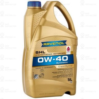 Моторное Масло Ravenol Shl Sae 0W-40 (5Л) Ravenol 111112700501999 RAVENOL 4014835868861