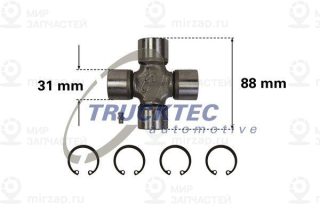 Запчасть TRUCKTEC AUTOMOTIVE 0234012