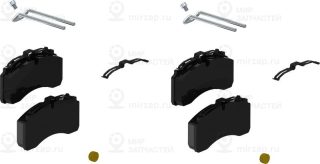 Комплект тормозных колодок (дисковый тормоз) WABCO 6402229232