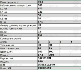 Запчасть Springer 1003802BW12640