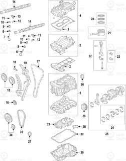 Запчасть BMW 11317616469