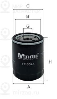 Запчасть MFILTER TF6546
