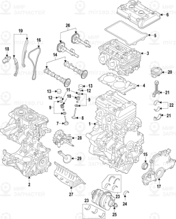 Запчасть BMW 11317729591