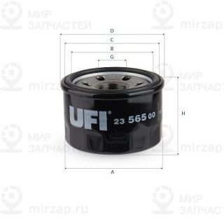 Фильтр масляный UFI 2356500
