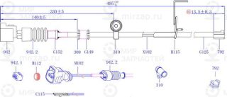 Запчасть SANGSIN SWS5201