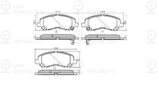 Запчасть FREMAX FBP1611