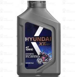 Масло Моторное Xteer 4T 10W-40 0,8 Л HYUNDAI XTEER 1011192
