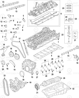 Запчасть BMW 11415A67A59