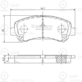 Запчасть NIPPARTS J3601096