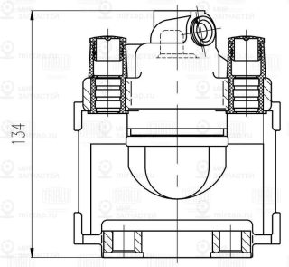 Тормозной суппорт TRIALLI CF800383