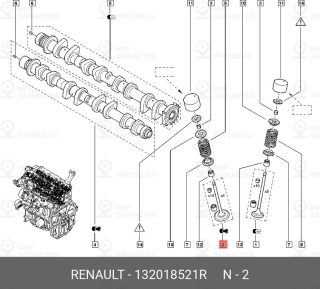 Запчасть NISSAN 132018521R
