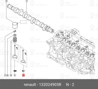 Запчасть NISSAN 132024905R