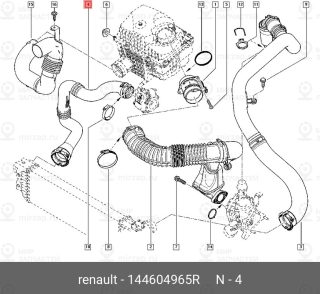 Запчасть NISSAN 144604965R
