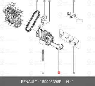 Запчасть NISSAN 150003395R