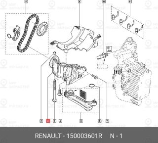 Запчасть NISSAN 150003601R