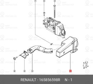 Запчасть NISSAN 165856598R