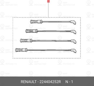 Запчасть NISSAN 224404252R