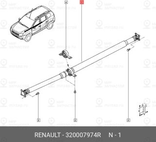 Запчасть NISSAN 320007974R