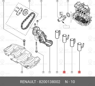 Запчасть NISSAN 8200138002