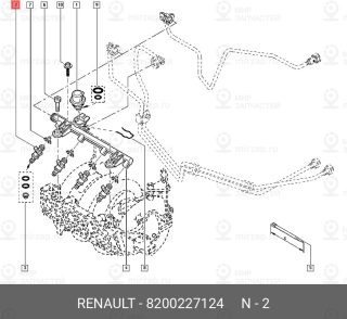 Запчасть NISSAN 8200227124