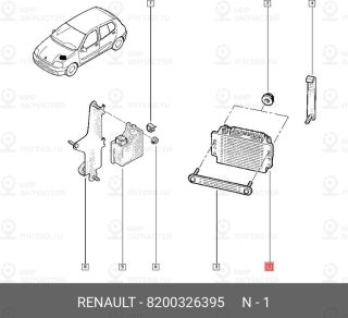 Запчасть NISSAN 8200326395