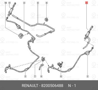 Запчасть NISSAN 8200506488