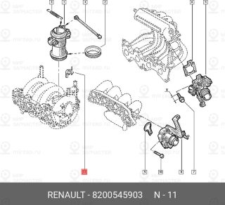 Запчасть NISSAN 8200545903