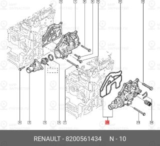 Запчасть NISSAN 8200561434