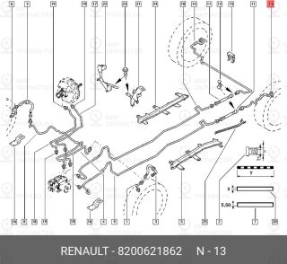 Запчасть NISSAN 8200621862