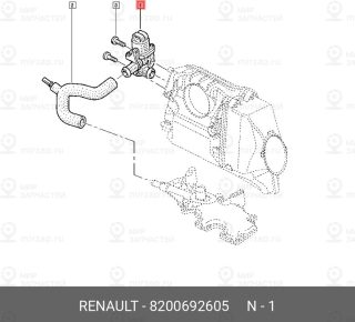 Запчасть NISSAN 8200692605