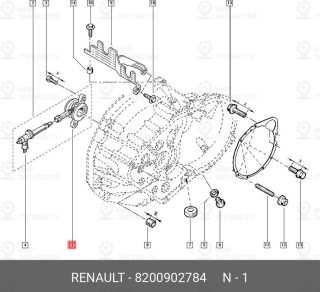Запчасть NISSAN 8200902784