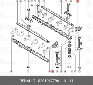 Запчасть NISSAN 8201067796